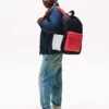 Kinder-Rucksack mit Farbblock-Design Kinder-Rucksack mit Farbblock-Design