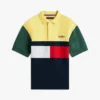 Kinder-Rugby-Polo mit Farbblock Kinder-Rugby-Polo mit Farbblock