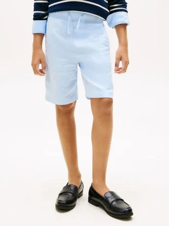 Kinder-Shorts aus Leinenmischung