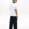 Kinder-Stretch-Polo mit durchgehendem nautischem Logo Kinder-Stretch-Polo mit durchgehendem nautischem Logo