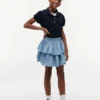 Kinder-Stretch-Polo mit Puffärmeln Kinder-Stretch-Polo mit Puffärmeln