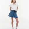 Kinder-Stretch-Polo mit Puffärmeln Kinder-Stretch-Polo mit Puffärmeln