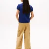 Kinder-Stretch-Polo mit Puffärmeln Kinder-Stretch-Polo mit Puffärmeln