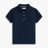 Kinder-Stretch-Polo mit Puffärmeln Kinder-Stretch-Polo mit Puffärmeln