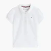 Kinder-Stretch-Polo mit Puffärmeln Kinder-Stretch-Polo mit Puffärmeln