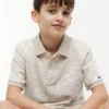 Kinder-Stretch-Polo mit tropischem Print Kinder-Stretch-Polo mit tropischem Print
