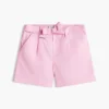 Kinder-Stretch-Shorts mit Gürtel