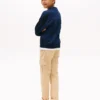 Kinder-Sweatshirt mit Rundhalsausschnitt und Hilfiger-Grafik Kinder-Sweatshirt mit Rundhalsausschnitt und Hilfiger-Grafik