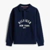Kinder-Sweatshirt mit Rundhalsausschnitt und Hilfiger-Grafik Kinder-Sweatshirt mit Rundhalsausschnitt und Hilfiger-Grafik