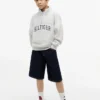 Kinder-Sweatshirt mit Viertelreißverschluss Kinder-Sweatshirt mit Viertelreißverschluss