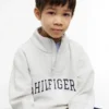Kinder-Sweatshirt mit Viertelreißverschluss Kinder-Sweatshirt mit Viertelreißverschluss
