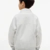 Kinder-Sweatshirt mit Viertelreißverschluss Kinder-Sweatshirt mit Viertelreißverschluss