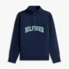 Kinder-Sweatshirt mit Viertelreißverschluss Kinder-Sweatshirt mit Viertelreißverschluss