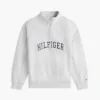 Kinder-Sweatshirt mit Viertelreißverschluss Kinder-Sweatshirt mit Viertelreißverschluss