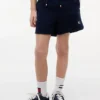 Kinder-Sweatshorts mit tonalem Flaggenlogo