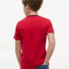Kinder-T-Shirt mit Flaggenstreifen-Logo Kinder-T-Shirt mit Flaggenstreifen-Logo
