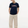 Kinder-T-Shirt mit floralem Tommy-Logo Kinder-T-Shirt mit floralem Tommy-Logo