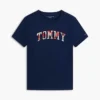 Kinder-T-Shirt mit floralem Tommy-Logo Kinder-T-Shirt mit floralem Tommy-Logo
