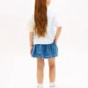 Kinder-T-Shirt mit gemischten Streifen Kinder-T-Shirt mit gemischten Streifen