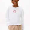 Kinder-T-Shirt mit gesticktem Herz-Logo