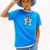 Kinder-T-Shirt mit mehrfarbigem Monogramm Kinder-T-Shirt mit mehrfarbigem Monogramm