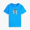 Kinder-T-Shirt mit mehrfarbigem Monogramm Kinder-T-Shirt mit mehrfarbigem Monogramm