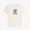 Kinder-T-Shirt mit mehrfarbigem Monogramm Kinder-T-Shirt mit mehrfarbigem Monogramm