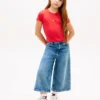 Kinder-T-Shirt mit Strass-Stern-Flagge Kinder-T-Shirt mit Strass-Stern-Flagge