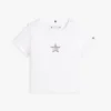 Kinder-T-Shirt mit Strass-Stern-Flagge Kinder-T-Shirt mit Strass-Stern-Flagge