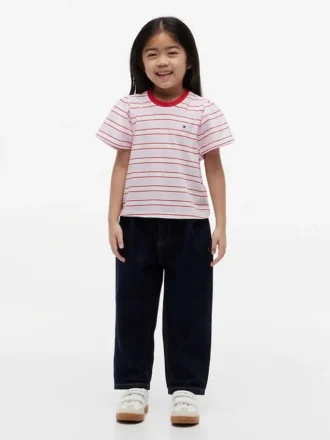 Kinder-T-Shirt mit Streifen