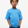 Kinder-T-Shirt mit tonalem Flaggenlogo Kinder-T-Shirt mit tonalem Flaggenlogo