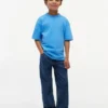 Kinder-T-Shirt mit tonalem Flaggenlogo Kinder-T-Shirt mit tonalem Flaggenlogo