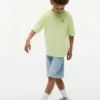 Kinder-T-Shirt mit tonalem Flaggenlogo Kinder-T-Shirt mit tonalem Flaggenlogo