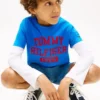 Kinder-T-Shirt mit Varsity-Logo Kinder-T-Shirt mit Varsity-Logo