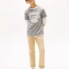Kinder-T-Shirt mit Varsity-Logo Kinder-T-Shirt mit Varsity-Logo