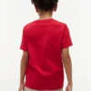 Kinder-T-Shirt mit Varsity-Logo Kinder-T-Shirt mit Varsity-Logo