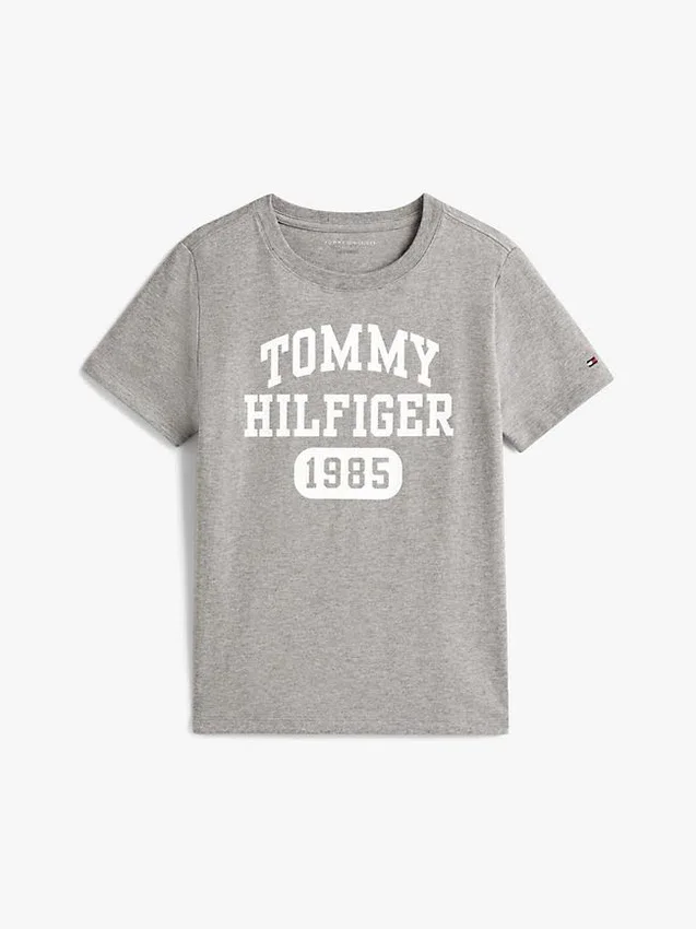 Kinder-T-Shirt mit Varsity-Logo Kinder-T-Shirt mit Varsity-Logo