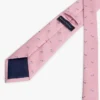 Krawatte aus Seidenmischung mit Palmenprint Krawatte aus Seidenmischung mit Palmenprint
