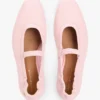 Leder-Ballerinas im Mary-Jane-Stil