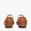 Leder-Ballerinas im Mary-Jane-Stil