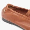Leder-Ballerinas im Mary-Jane-Stil