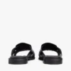 Leder-Penny-Loafer-Sandale Leder-Penny-Loafer-Sandale