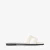 Leder-Sandale mit TH Monogram Leder-Sandale mit TH Monogram