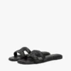 Leder-Sandale mit TH Monogram Leder-Sandale mit TH Monogram