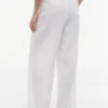 Leichte Pull-On-Hose aus Leinenmischung Leichte Pull-On-Hose aus Leinenmischung