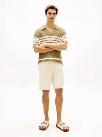 Leichte Strick-Shorts