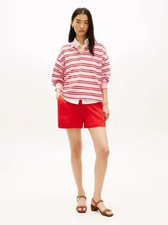 Leinen-Shorts zum Hineinschlüpfen