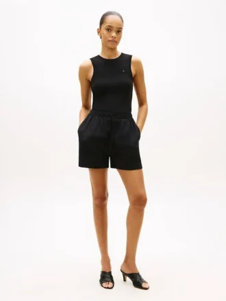Leinen-Shorts zum Hineinschlüpfen