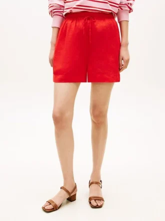 Leinen-Shorts zum Hineinschlüpfen