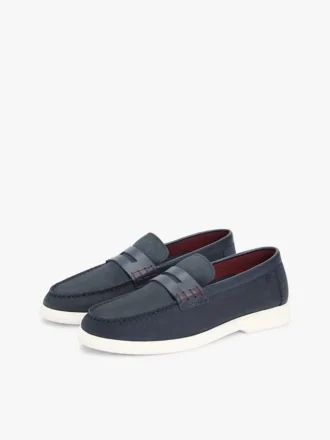 Loafer aus Nubukleder